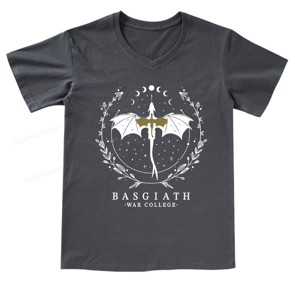 Pagewings Basgiath War College V-neck T-shirt