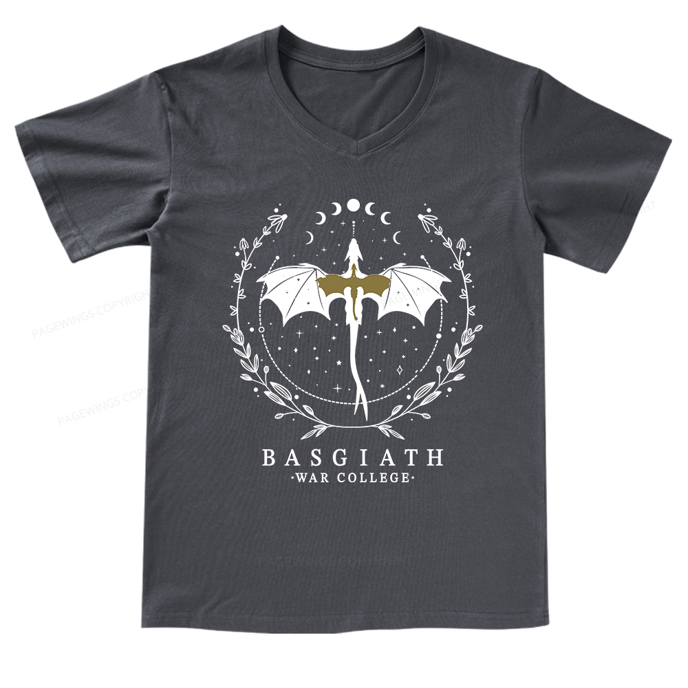 Pagewings Basgiath War College V-neck T-shirt