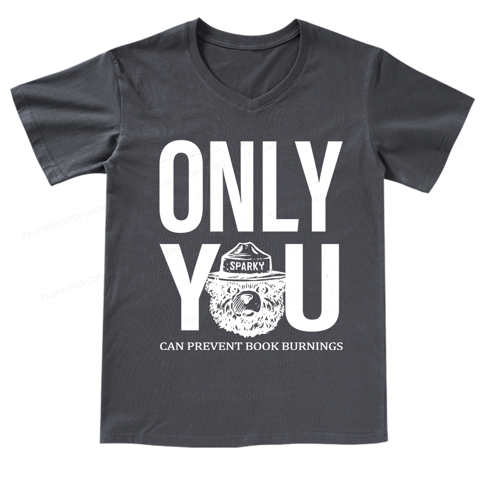 Pagewings Only You V-neck T-shirt