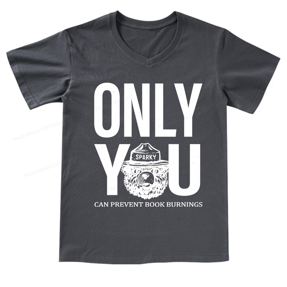 Pagewings Only You V-neck T-shirt