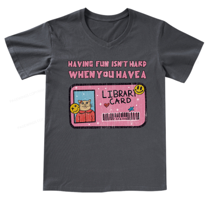 Pagewings Do You Even Read V-neck T-shirt