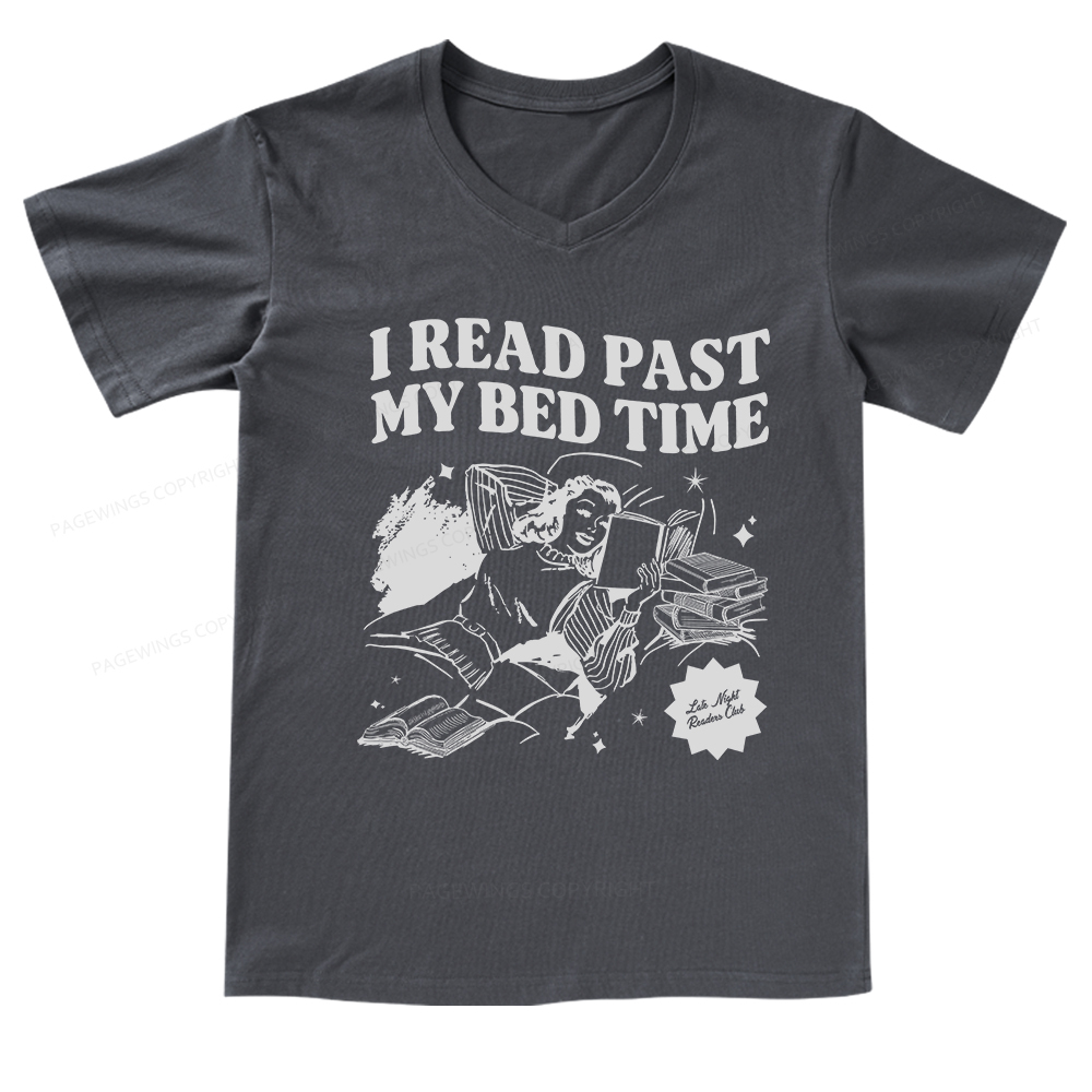 Pagewings Book Club Sweatshirt V-neck T-shirt