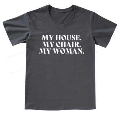 Pagewings My House Fourth Wing Classic T-Shirt V-neck T-shirt