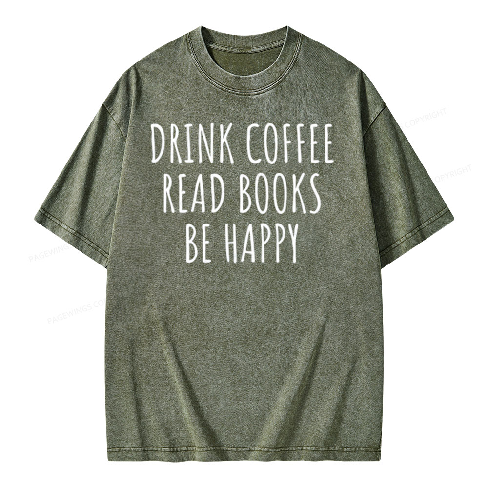 Pagewings Reading Shirt, Book Shirt Unisex Washed T-shirt