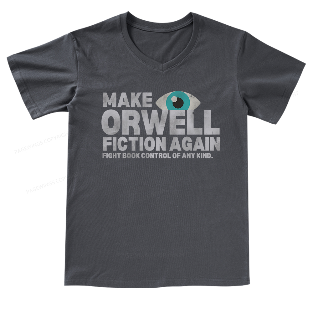 Pagewings Read Banned Books V-neck T-shirt