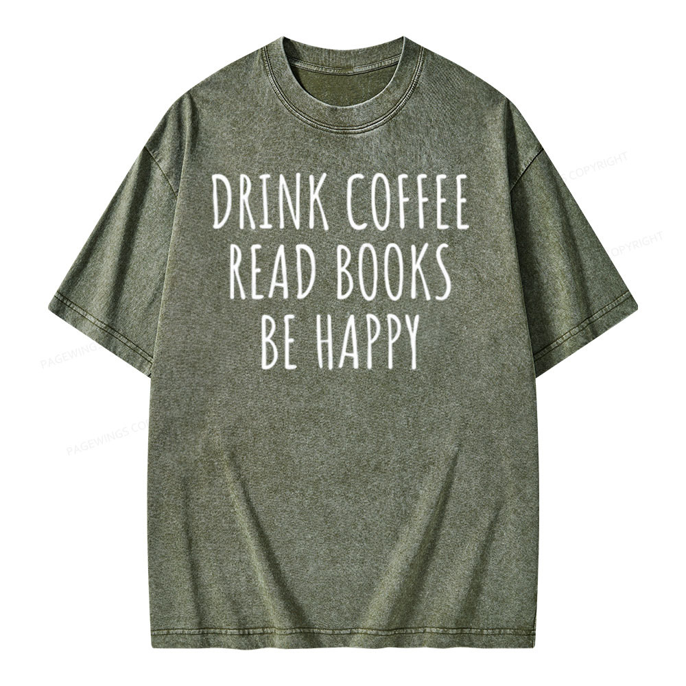 Pagewings Reading Shirt, Book Shirt Unisex Washed T-shirt