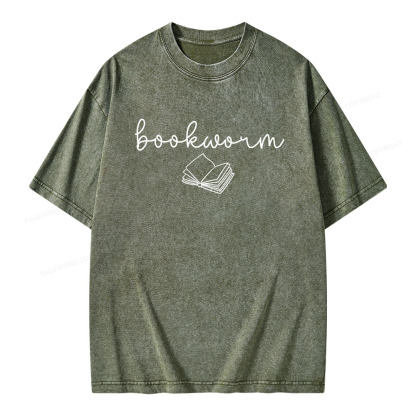 Pagewings Bookworm Unisex Washed T-shirt