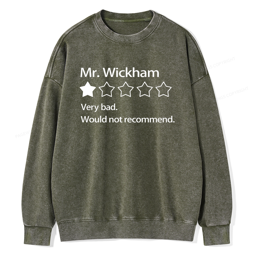 Pagewings Comfort Colors Pride & Prejudice Unisex Washed Sweatshirt