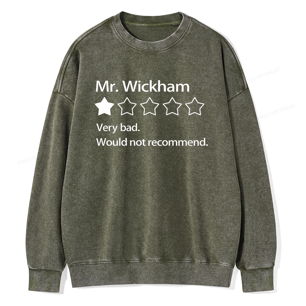 Pagewings Comfort Colors Pride & Prejudice Unisex Washed Sweatshirt