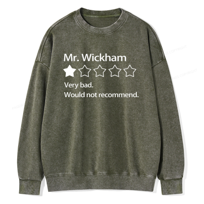 Pagewings Comfort Colors Pride & Prejudice Unisex Washed Sweatshirt