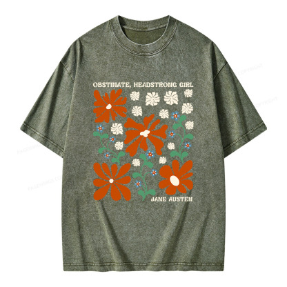 Pagewings  Obstinate Headstrong Girl Unisex Washed T-shirt