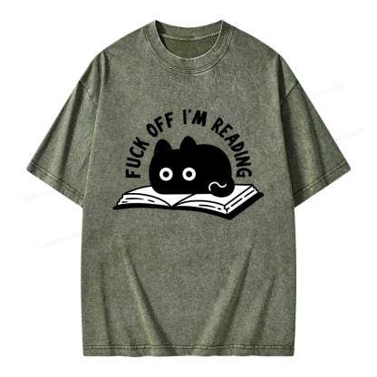 Pagewings I'm Reading Unisex Washed T-shirt