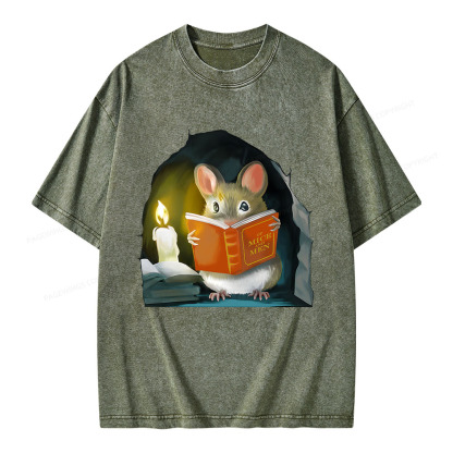 Pagewings Of Mice And Men Unisex Washed T-shirt