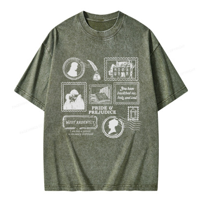 Pagewings You Have Bewitched Me Body And Soul Unisex Washed T-shirt