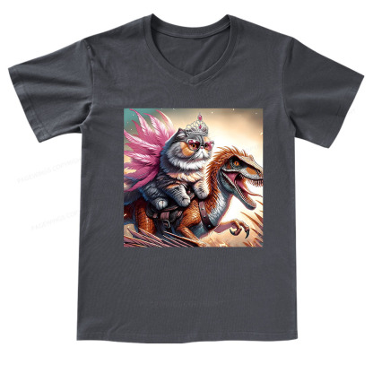 Pagewings Crawler Carl V-neck T-shirt