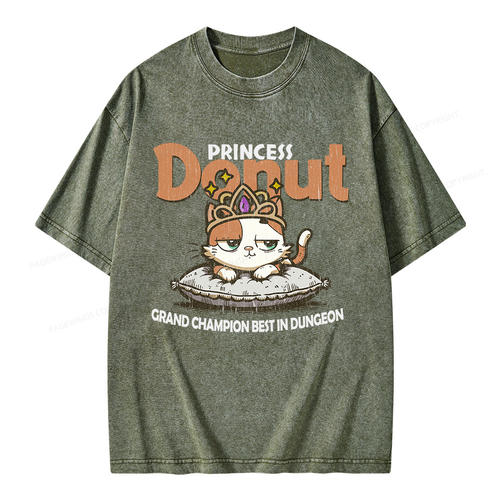 Pagewings Grand Champion Best In Dungeon Unisex Washed T-shirt