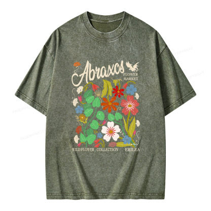 Pagewings Abraxos Unisex Washed T-shirt