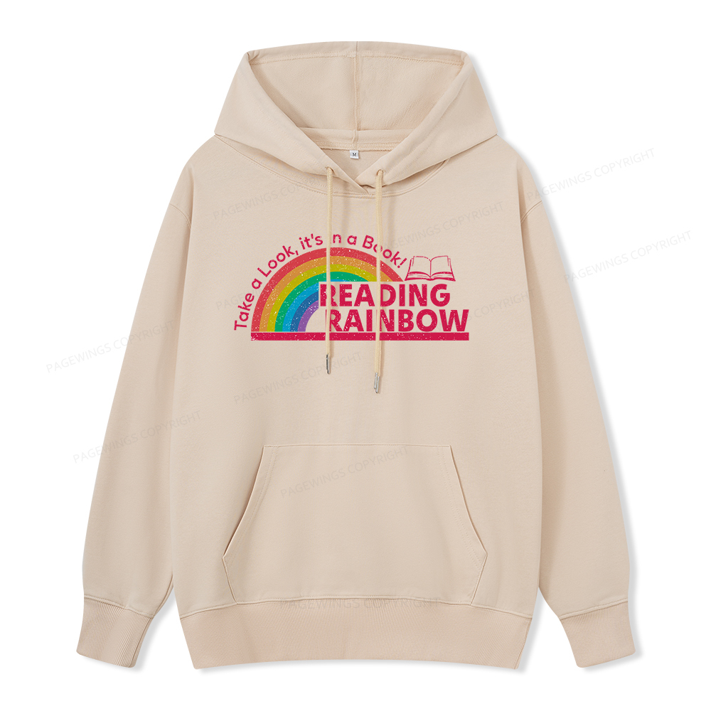 Pagewings Reading Rainbow Unisex Classic Hoodie