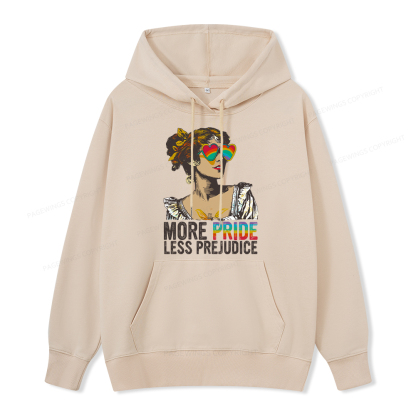 Pagewings More Pride Less Prejudice Unisex Classic Hoodie