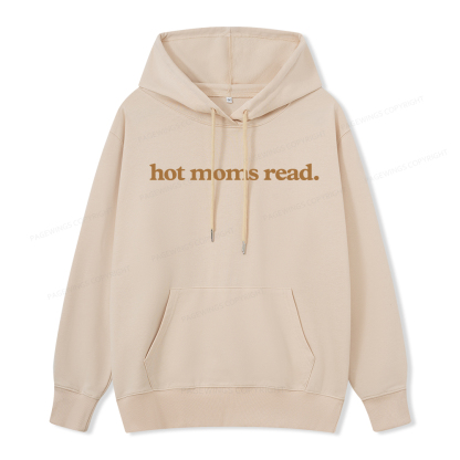 Pagewings Hot Moms Read Unisex Classic Hoodie