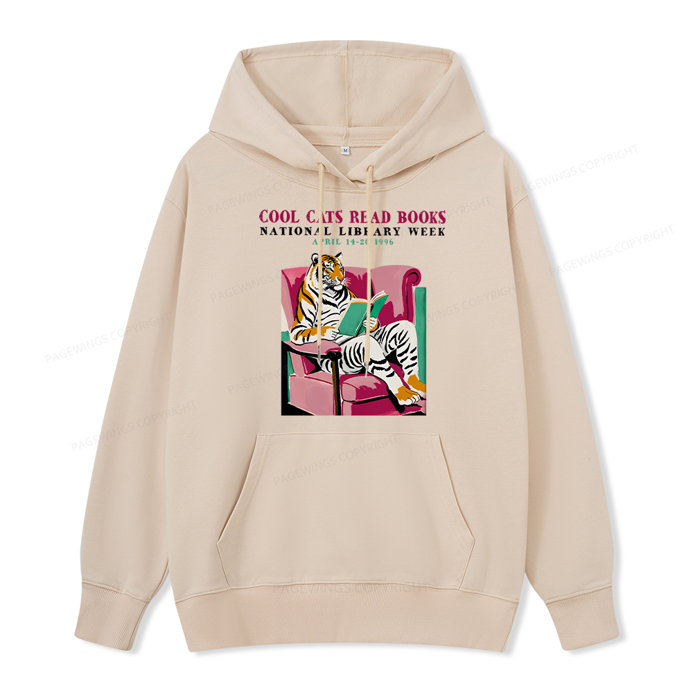 Pagewings Library Week Poster 1996 Unisex Classic Hoodie