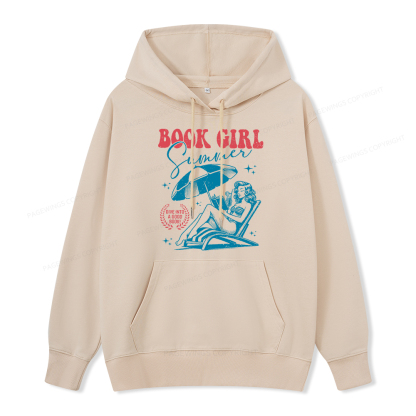 Pagewings Book Girl Summer Unisex Classic Hoodie