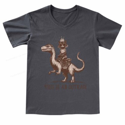 Pagewings Princess Donut  V-neck T-shirt