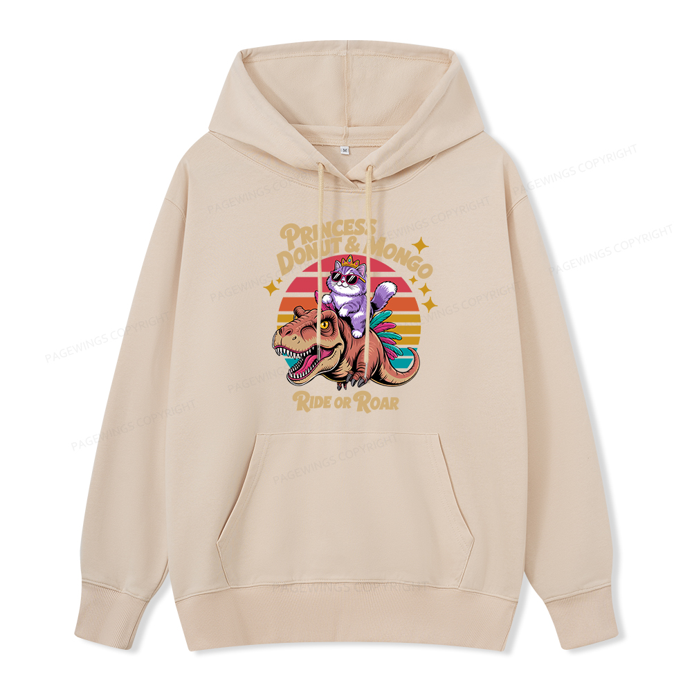 Pagewings Princess Donut & Mongo Unisex Classic Hoodie