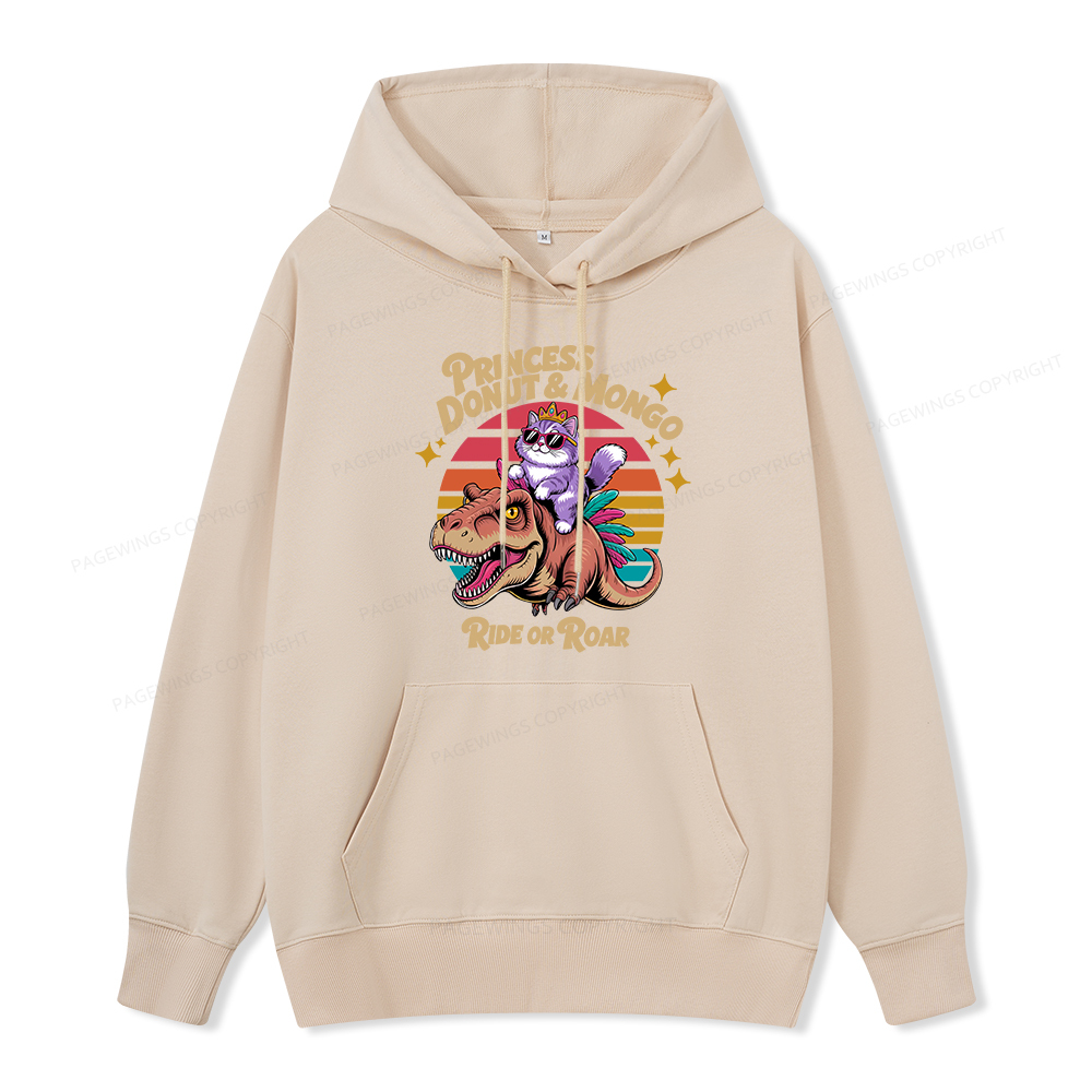 Pagewings Princess Donut & Mongo Unisex Classic Hoodie