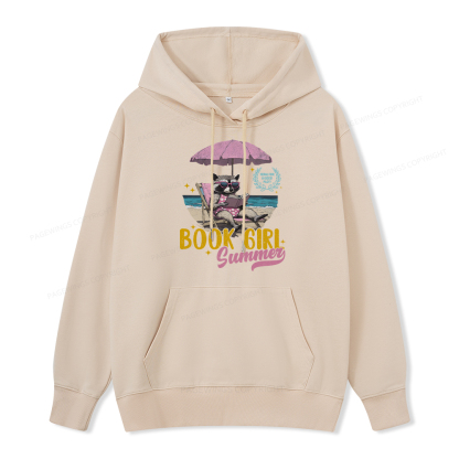 Pagewings Book Girl Summer Unisex Classic Hoodie
