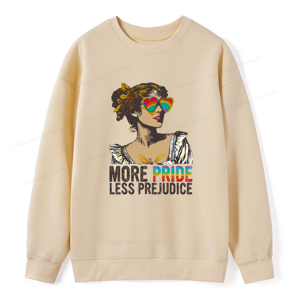 Pagewings More Pride Less Prejudice Unisex Classic Sweatshirt