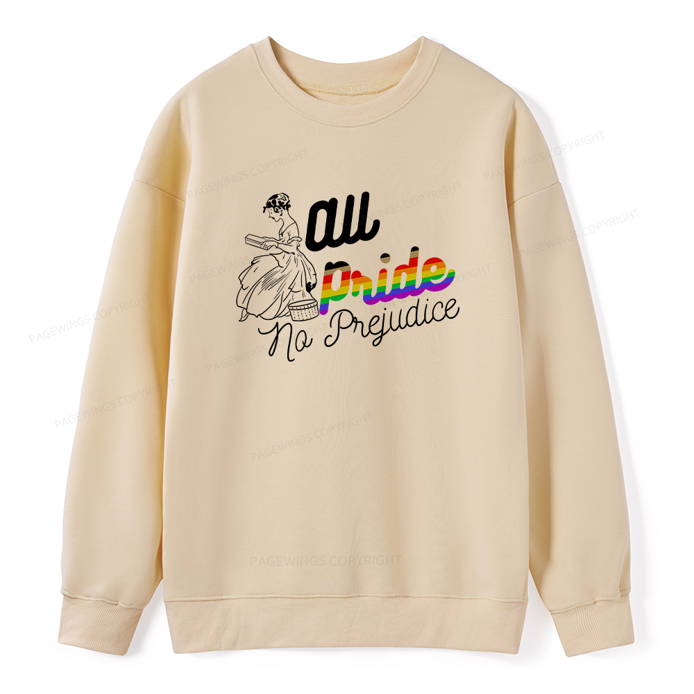 Pagewings All Pride No Prejudice Unisex Classic Sweatshirt