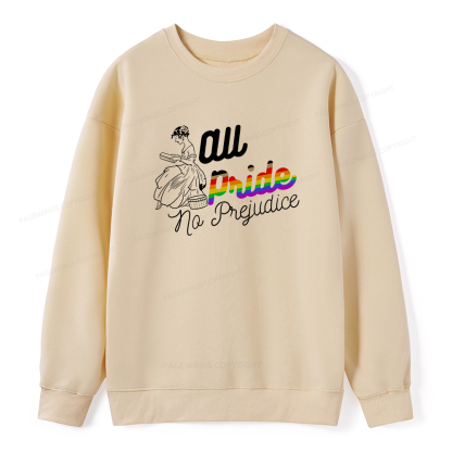 Pagewings All Pride No Prejudice Unisex Classic Sweatshirt