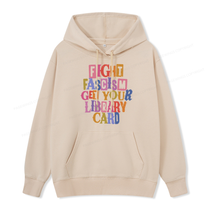 Pagewings Get Your Library Card Unisex Classic Hoodie