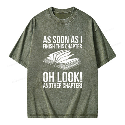 Pagewings Another Chapter Unisex Washed T-shirt