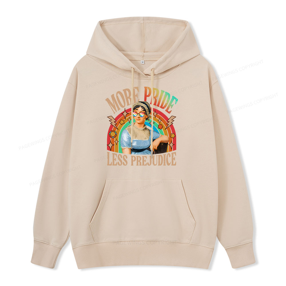 Pagewings More Pride Less Prejudice Unisex Classic Hoodie