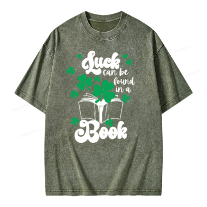 Pagewing Book Lover Shirt, Teacher Book Shirt Unisex Washed T-shirt
