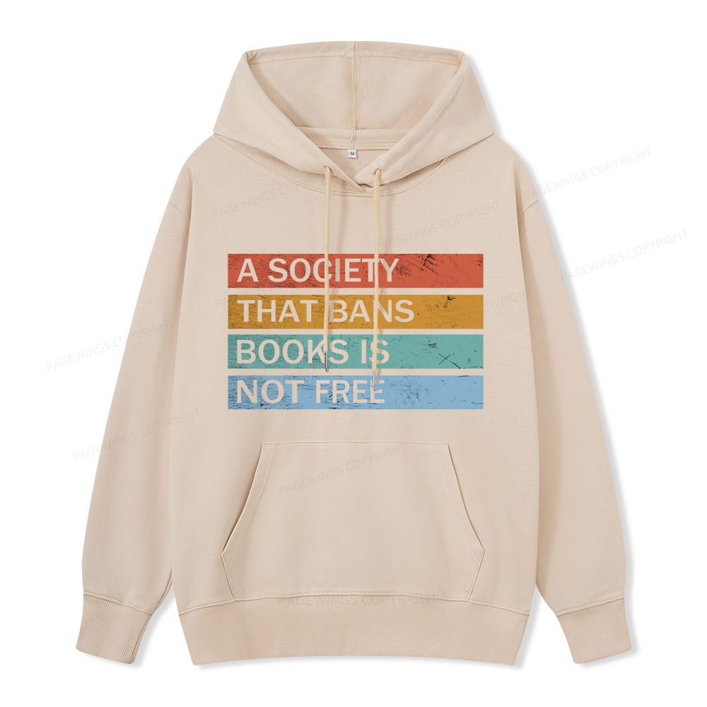 Pagewings Read Banned Books Unisex Classic Hoodie