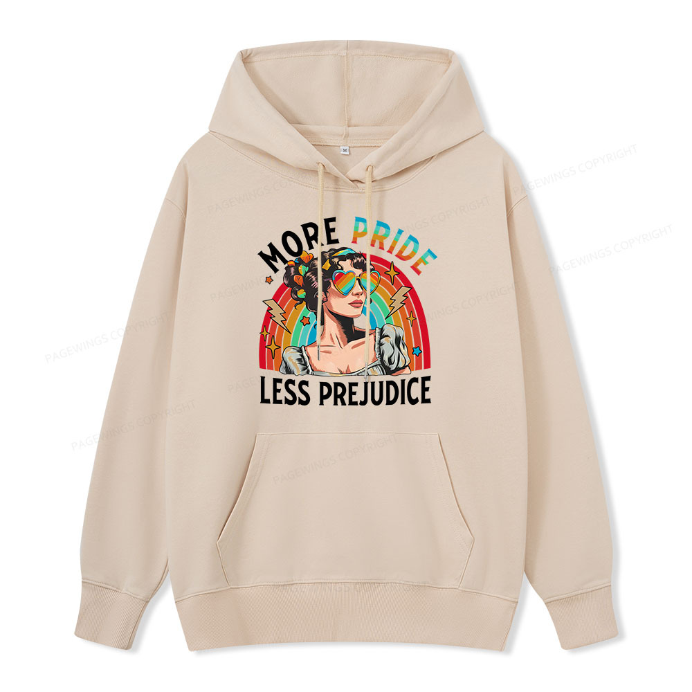 Pagewings More Pride Less Prejudice Unisex Classic Hoodie