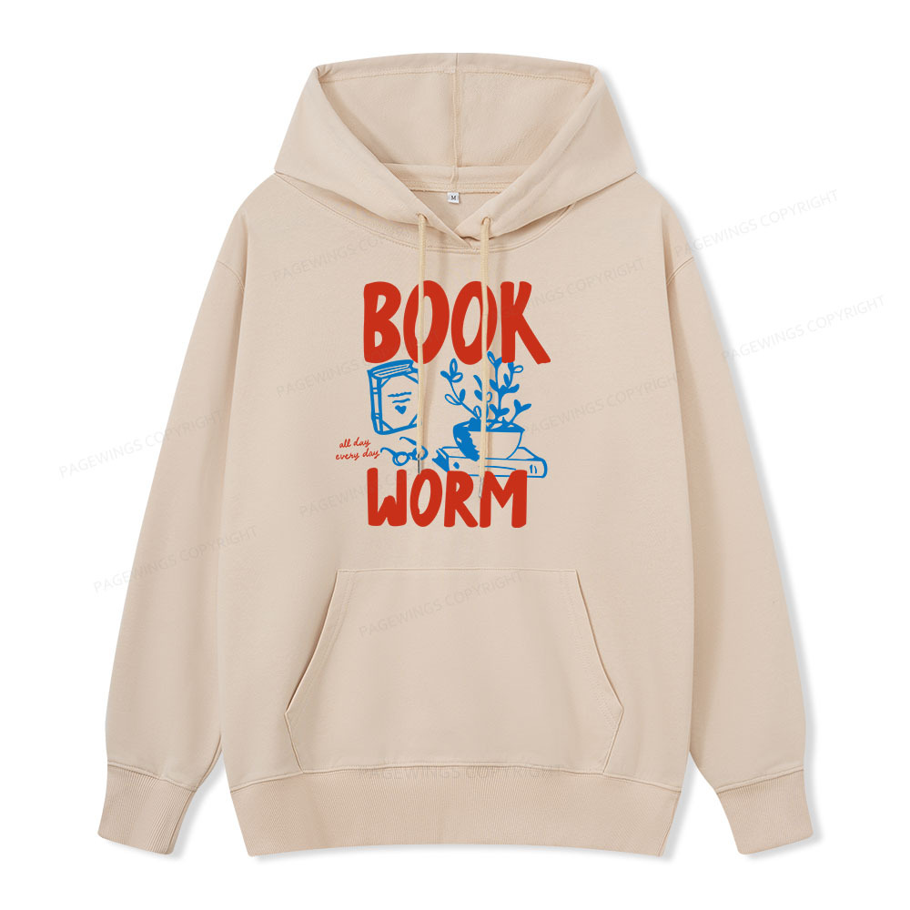 Pagewings Bookworm Unisex Classic Hoodie