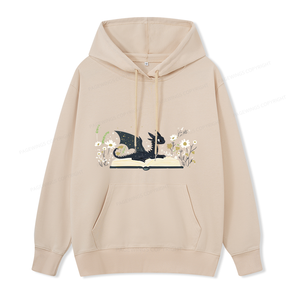 Pagewings Dragon Book Unisex Classic Hoodie