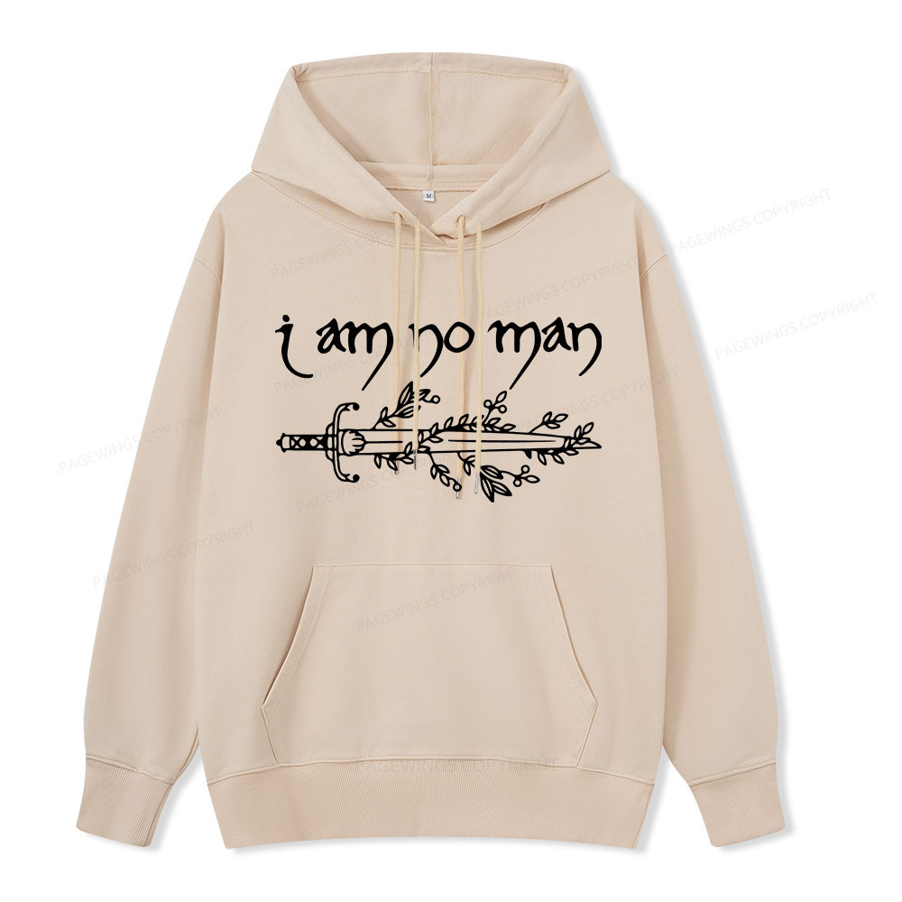 Pagewings I Am No Man Unisex Classic Hoodie
