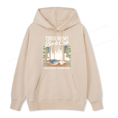 Pagewings Tired Moms Book Club Unisex Classic Hoodie