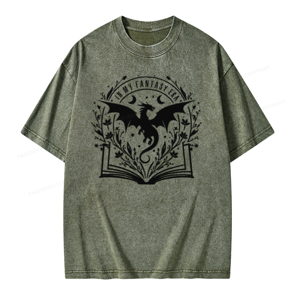 Pagewing Fantasy Era Unisex Tee Unisex Washed T-shirt