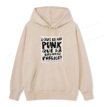 Pagewings What's More Punk Than The Public Library Unisex Classic Hoodie