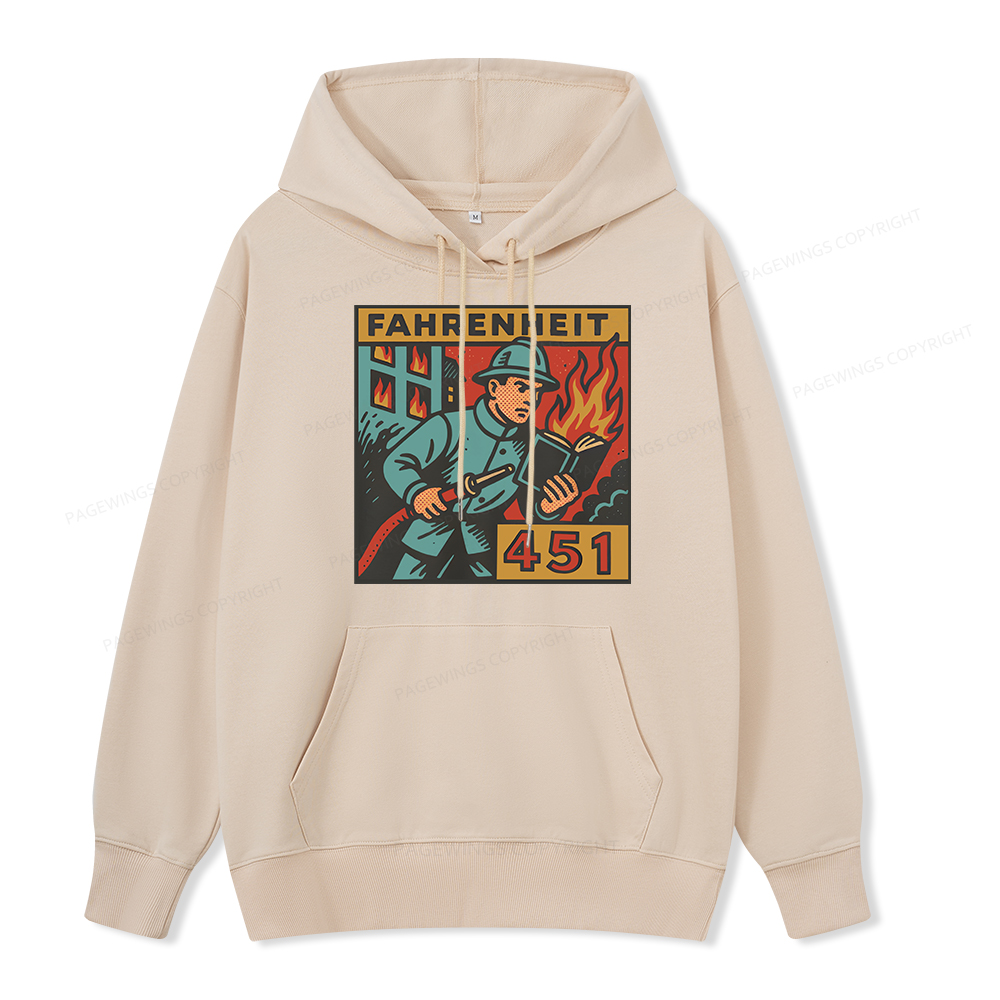 Pagewings Literature 451 Unisex Classic Hoodie