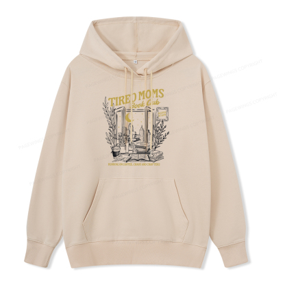 Pagewings Tired Moms Book Club Unisex Classic Hoodie