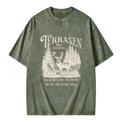 Pagewings Terrasen Unisex Washed T-shirt