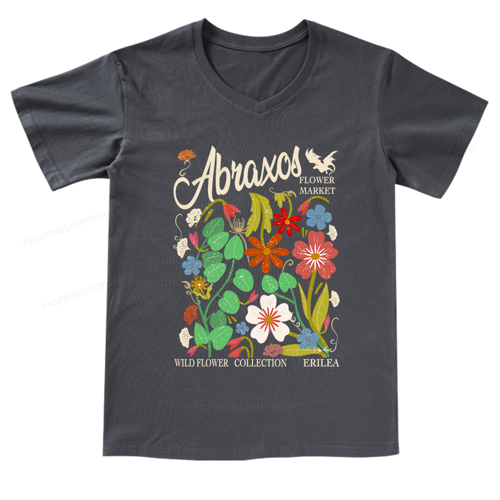 Pagewings Abraxos V-neck T-shirt