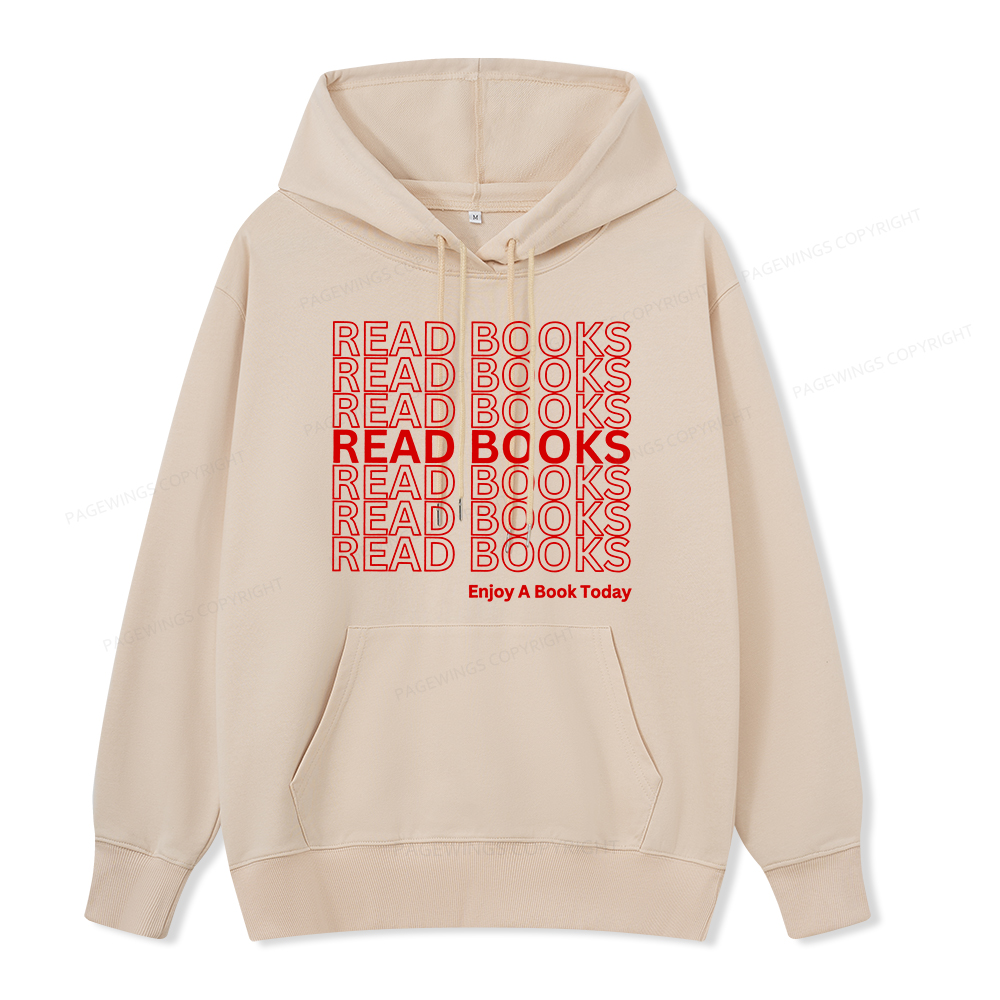 Pagewings Read Books Librarian Unisex Classic Hoodie